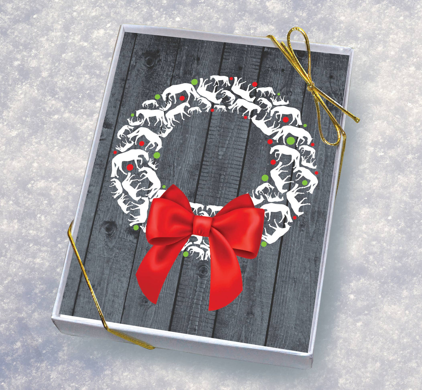 Horse Boxed Christmas Cards / Western Horse / 8 Holiday