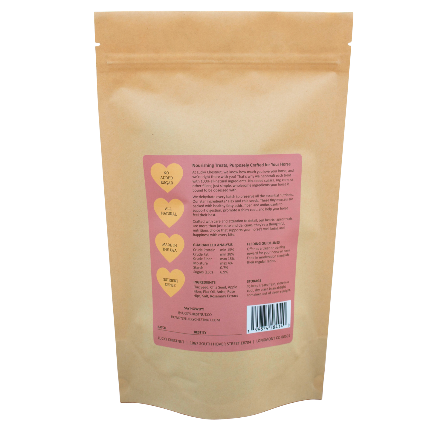 Apple with Anise + Rose Hip Horse Treats (Low-NSC)