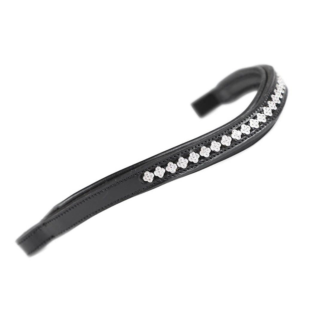Aviemore Flower Diamante Browband - Multiple Colors & Sizes
