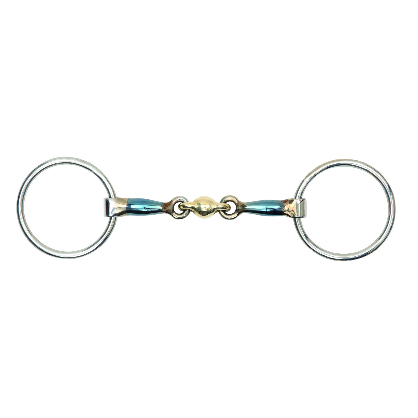 Shires Blue S/I Loose Ring w/Lozenge Bit