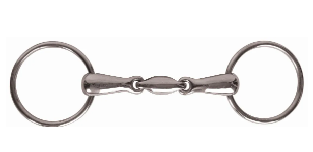 Oval Link Loose Ring Snaffle Bit
