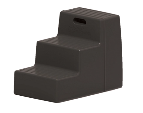 Century 3 Step Mounting/Grooming Block Gray