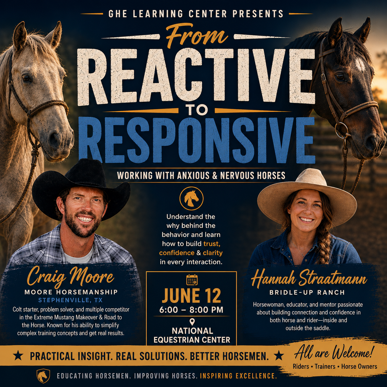 From Reactive to Responsive: Understanding the Anxious Horse