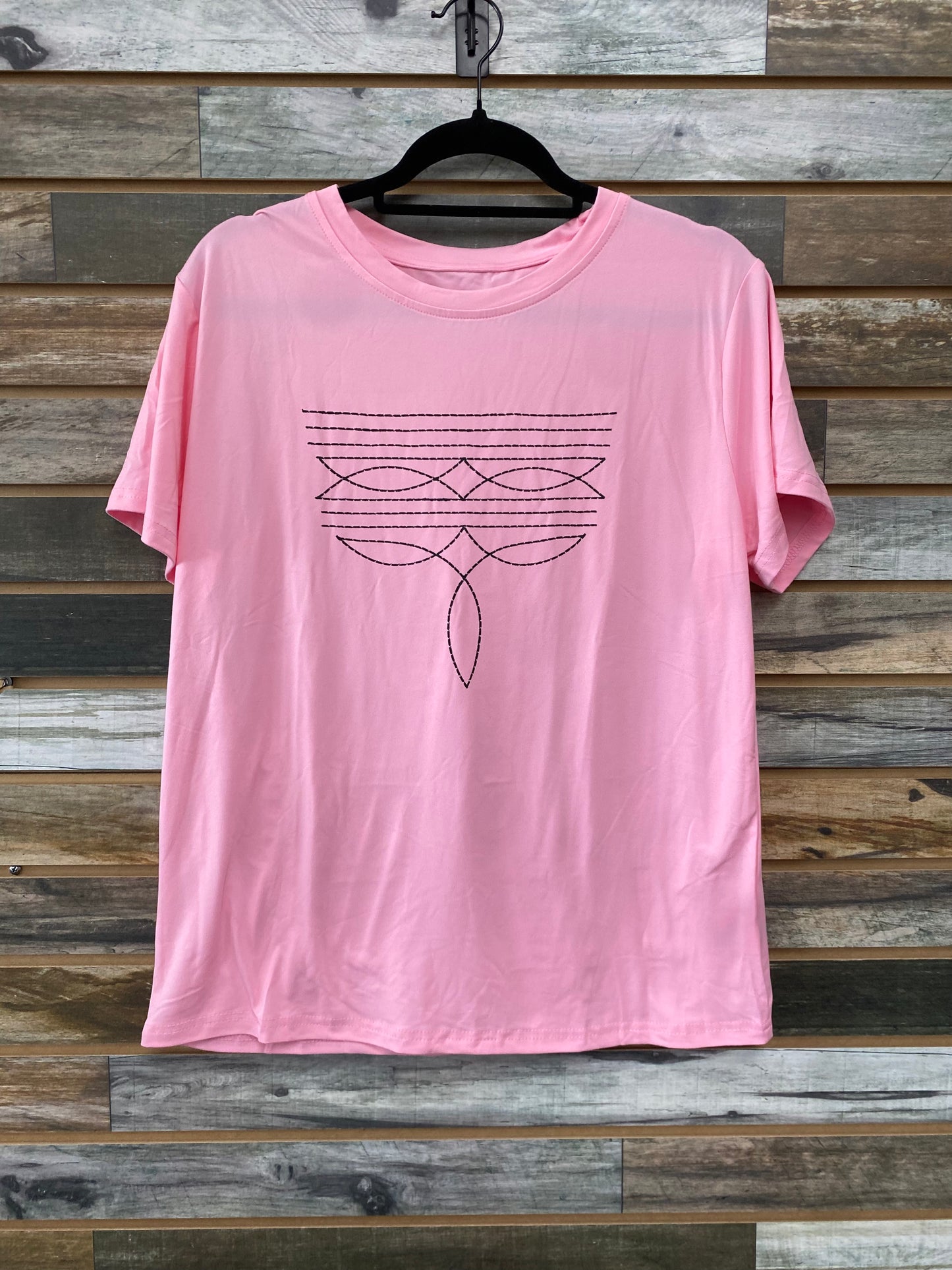 Boot Stitched T-Shirt