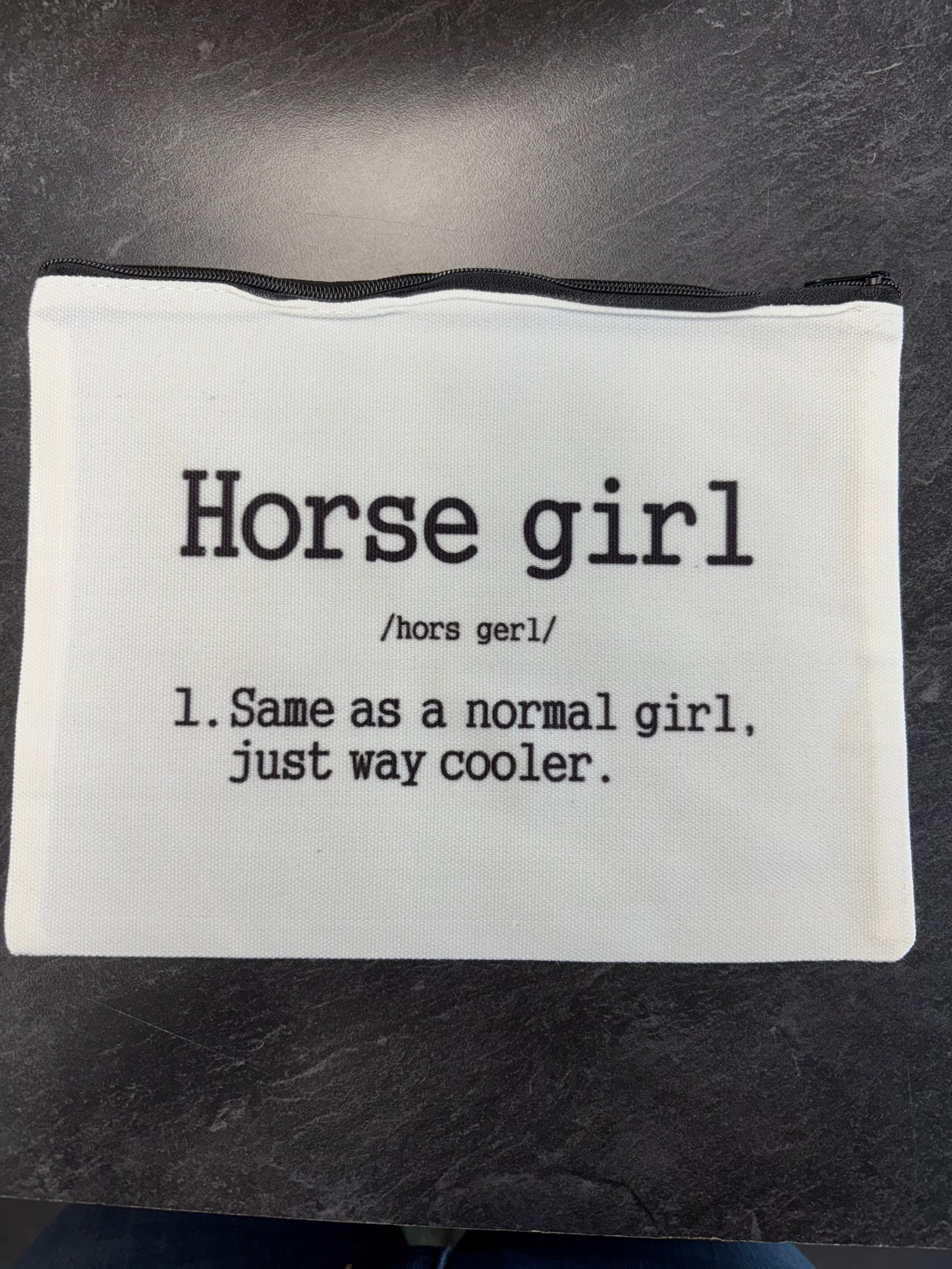 Equestrian Themed Cosmetic Bags