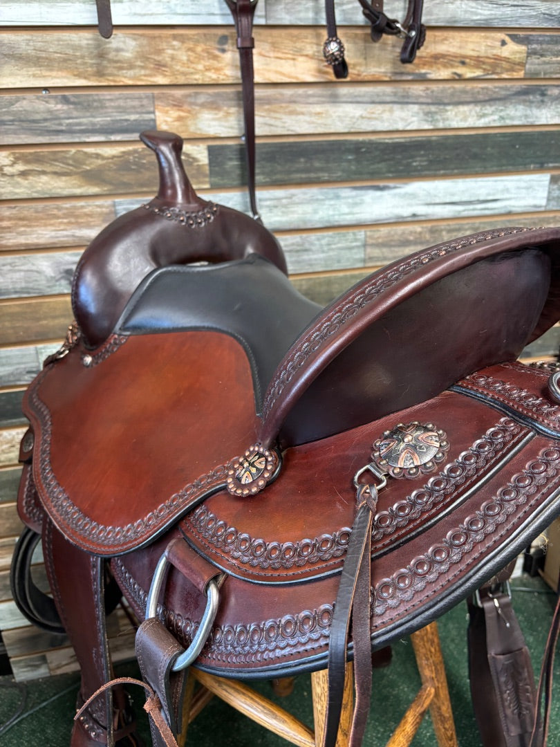 USED Circle Y Copper Mine Flex2 Trail-Copper 16" Walnut