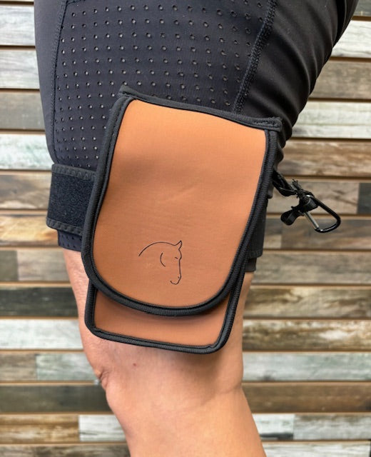 USED Horse Holster Neoprene Horse Holster Brown