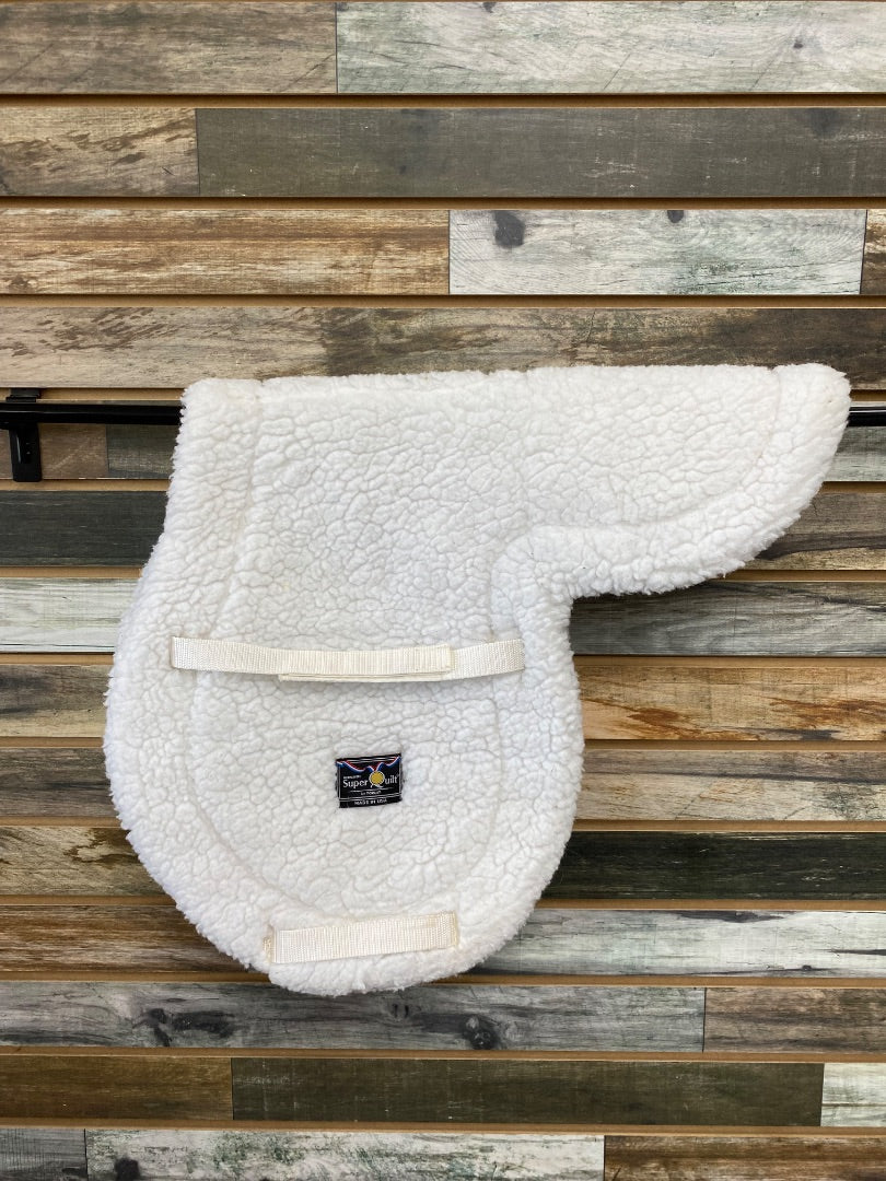 USED Toklat Fleece Fitted Pad Horse White