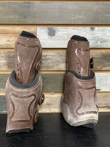 USED  Tendon Boots Large Brown