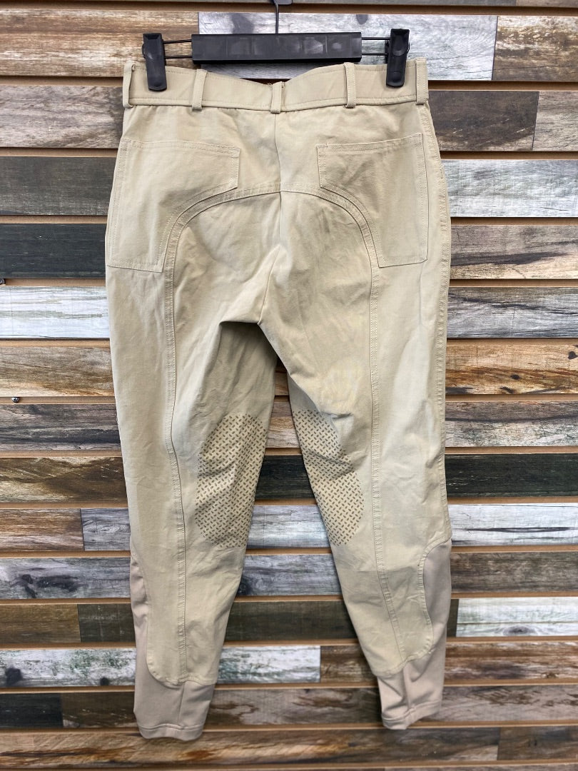 USED English Breeches 28 Tan