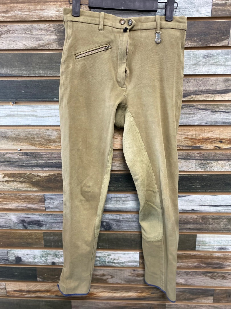 USED Equifit English Breeches 26 Tan