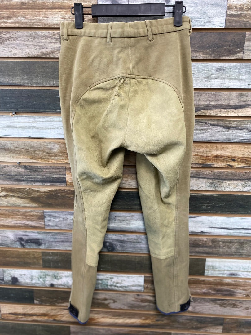 USED Equifit English Breeches 26 Tan