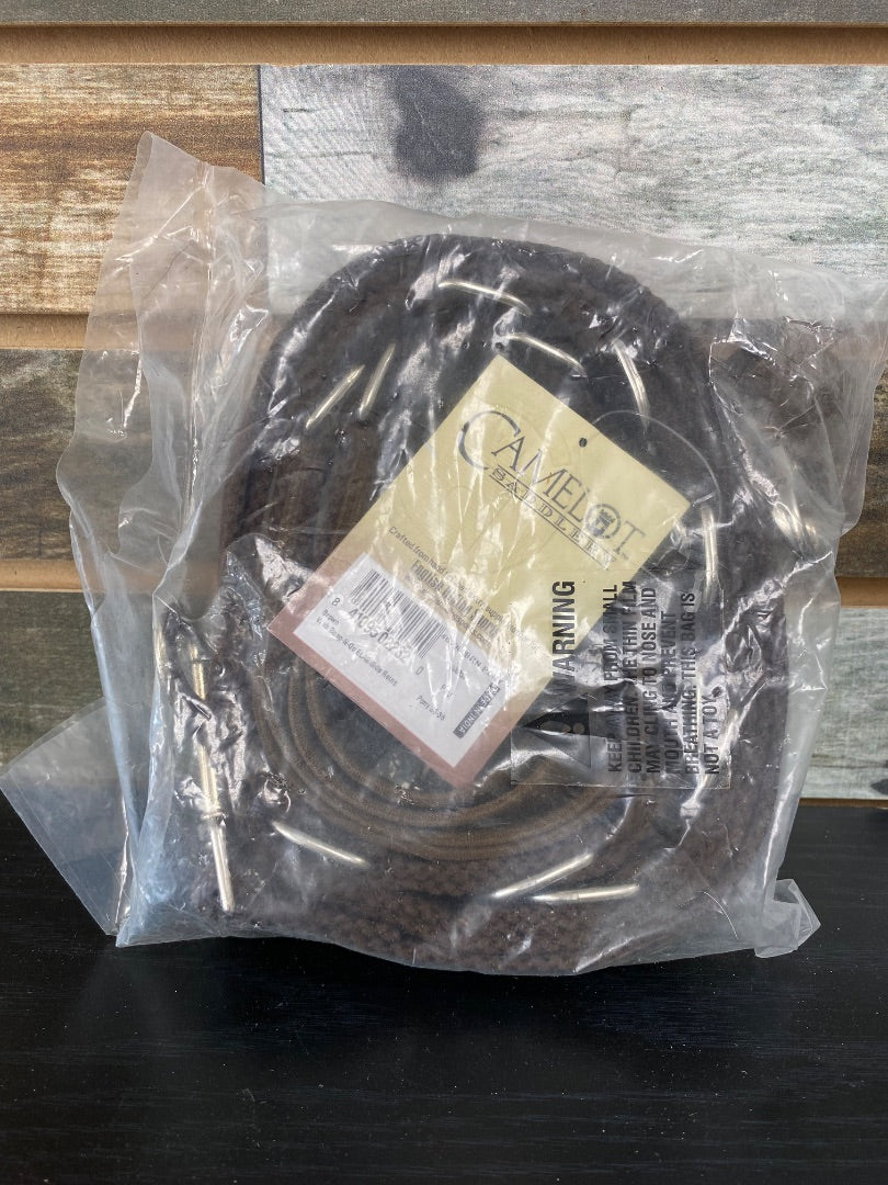 USED Camelot Snap-N-Go Side Reins Brown
