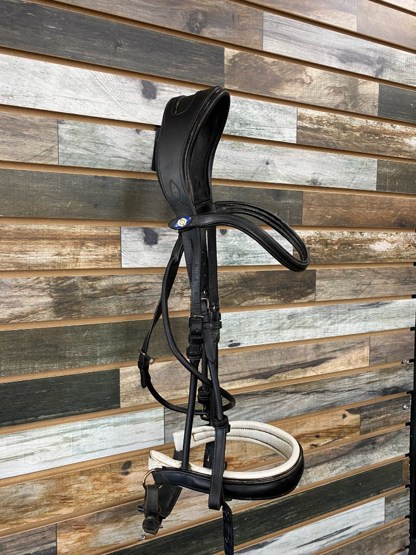 USED PS of Sweden Dressage Bridle Horse Black