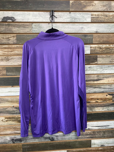 USED Piper by SmartPak Ladies English Sun Shirt XXL Purple