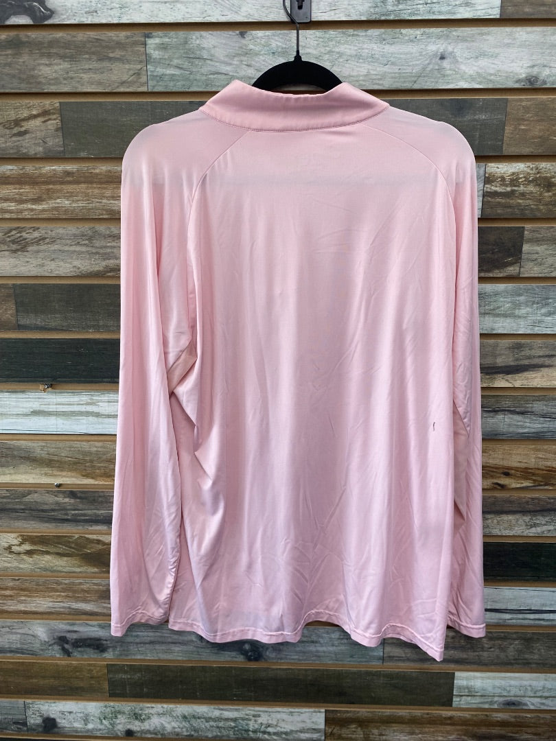 USED Piper by SmartPak Ladies English Sun Shirt XXL Pink