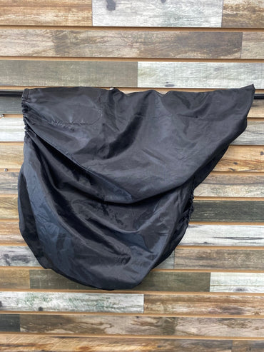 USED  Black English Saddle Cover