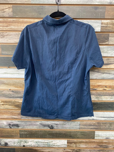 USED Irideon Ladies Polo Large Blue