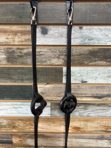 USED  Side Reins Horse Dark Oil