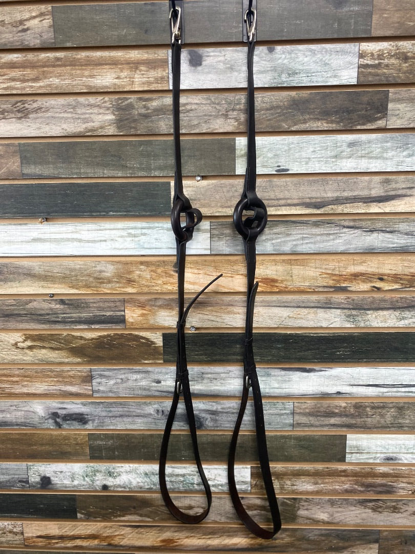 USED Side Reins Horse Dark Oil