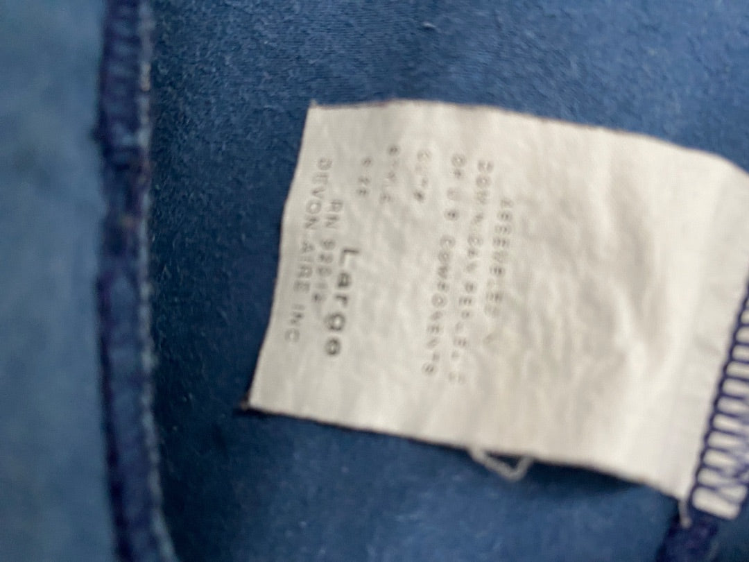 USED Devon-Aire Knee Patch Breeches Large Blue