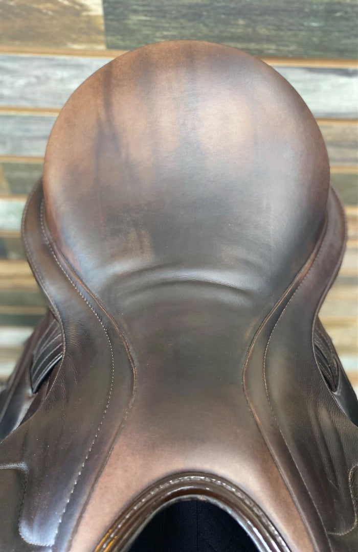 USED Patrick Saddlery Dressage Saddle 17.5 Brown