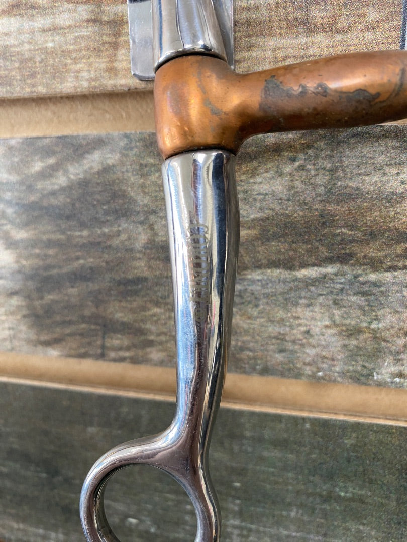 USED Coronet Tom Thumb Snaffle 5" Silver