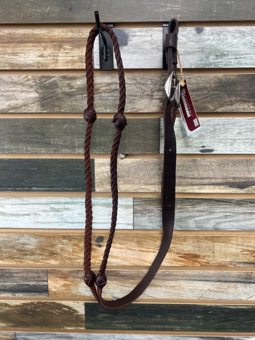 USED Martin Saddlery Barrel Reins Medium Oil