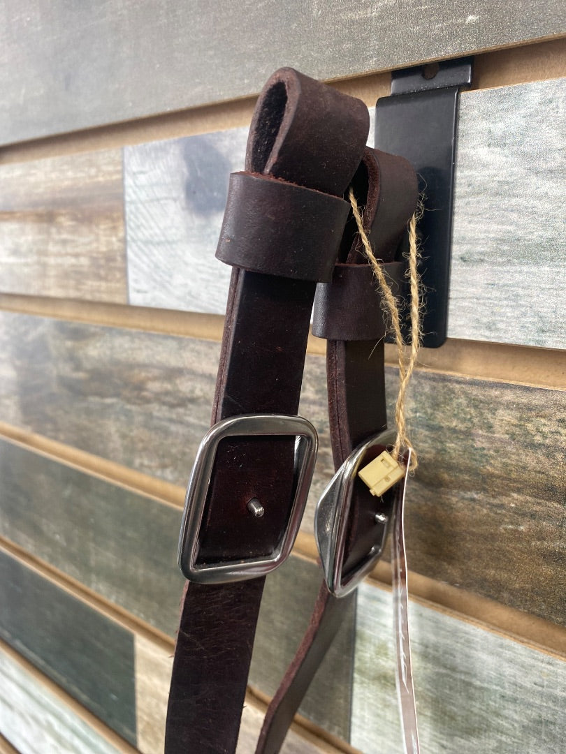 USED Martin Saddlery Barrel Reins Medium Oil