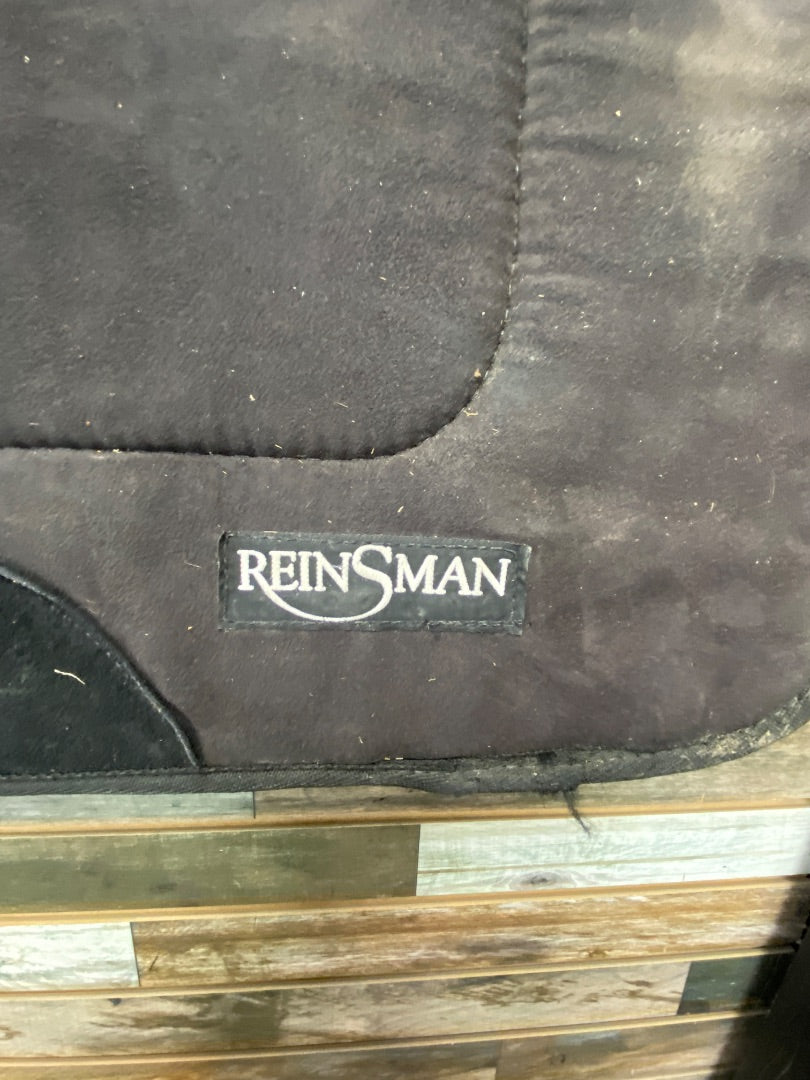 USED Reinsman Square Swayback Contour Saddle Pad
