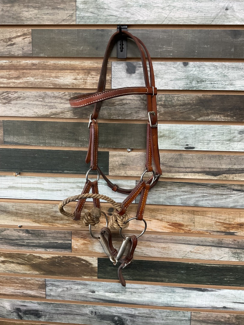 USED Bosal Horse Medium Oil