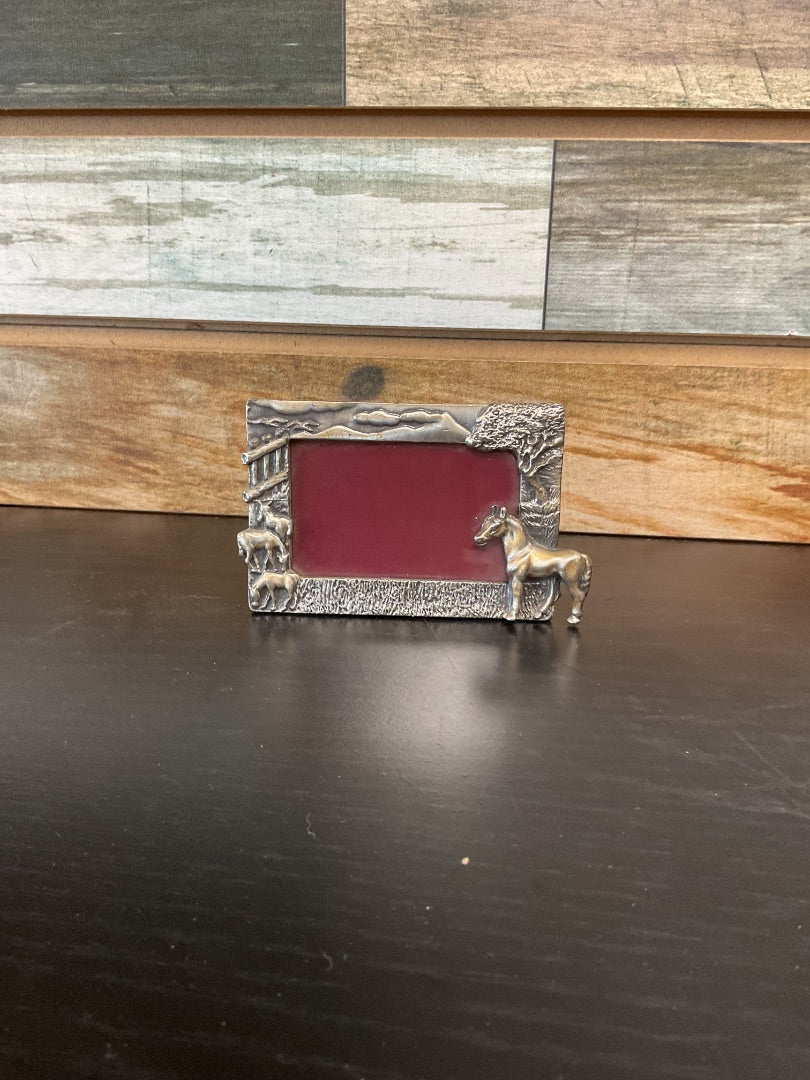 USED Small Picture Frame Silver