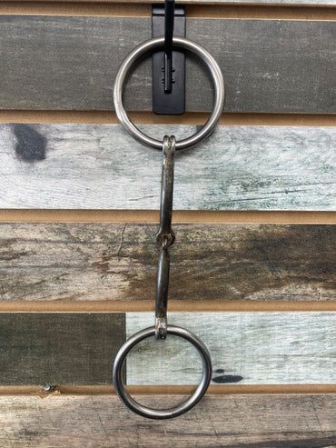 USED Reinsman O-Ring Snaffle 5" Silver