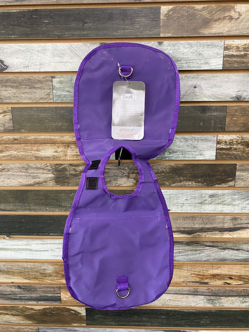 USED (NWT) Purple Tough1 Nylon Pommel Bag