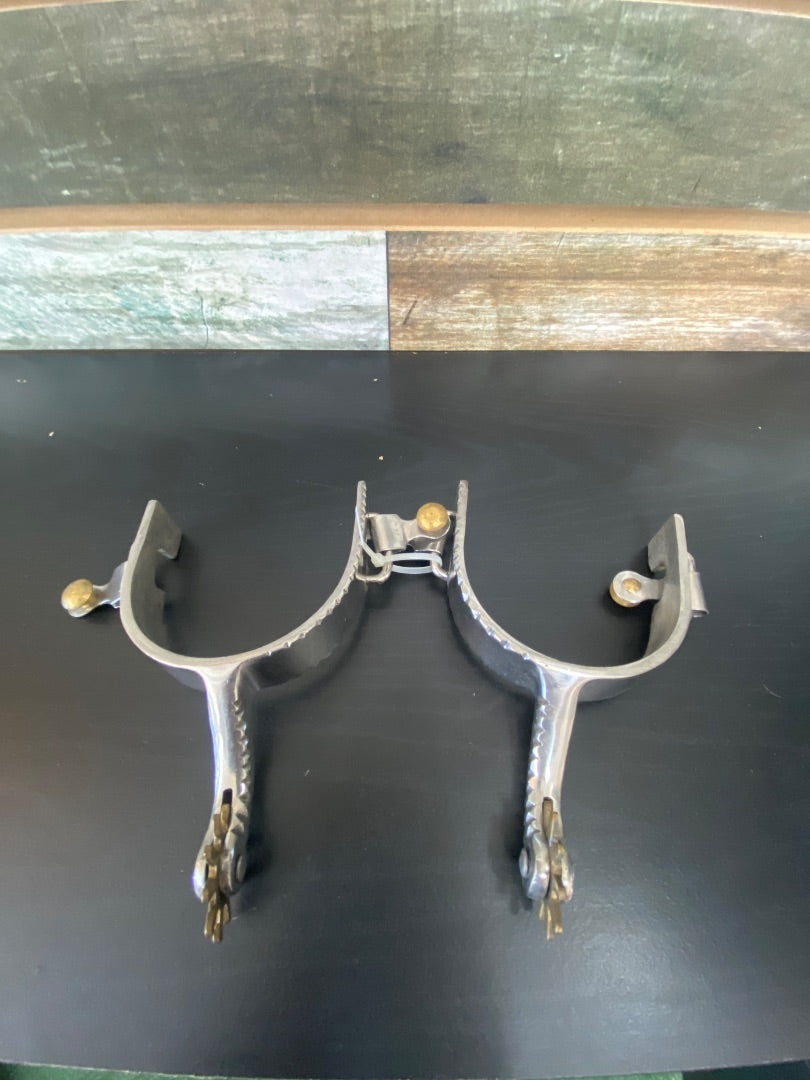 USED (NEW) Tough1 Long Shank Spur with Rowel