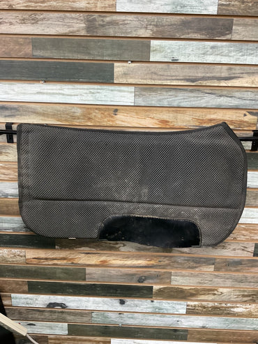 USED  Western Neoprene Gel Pad  Black