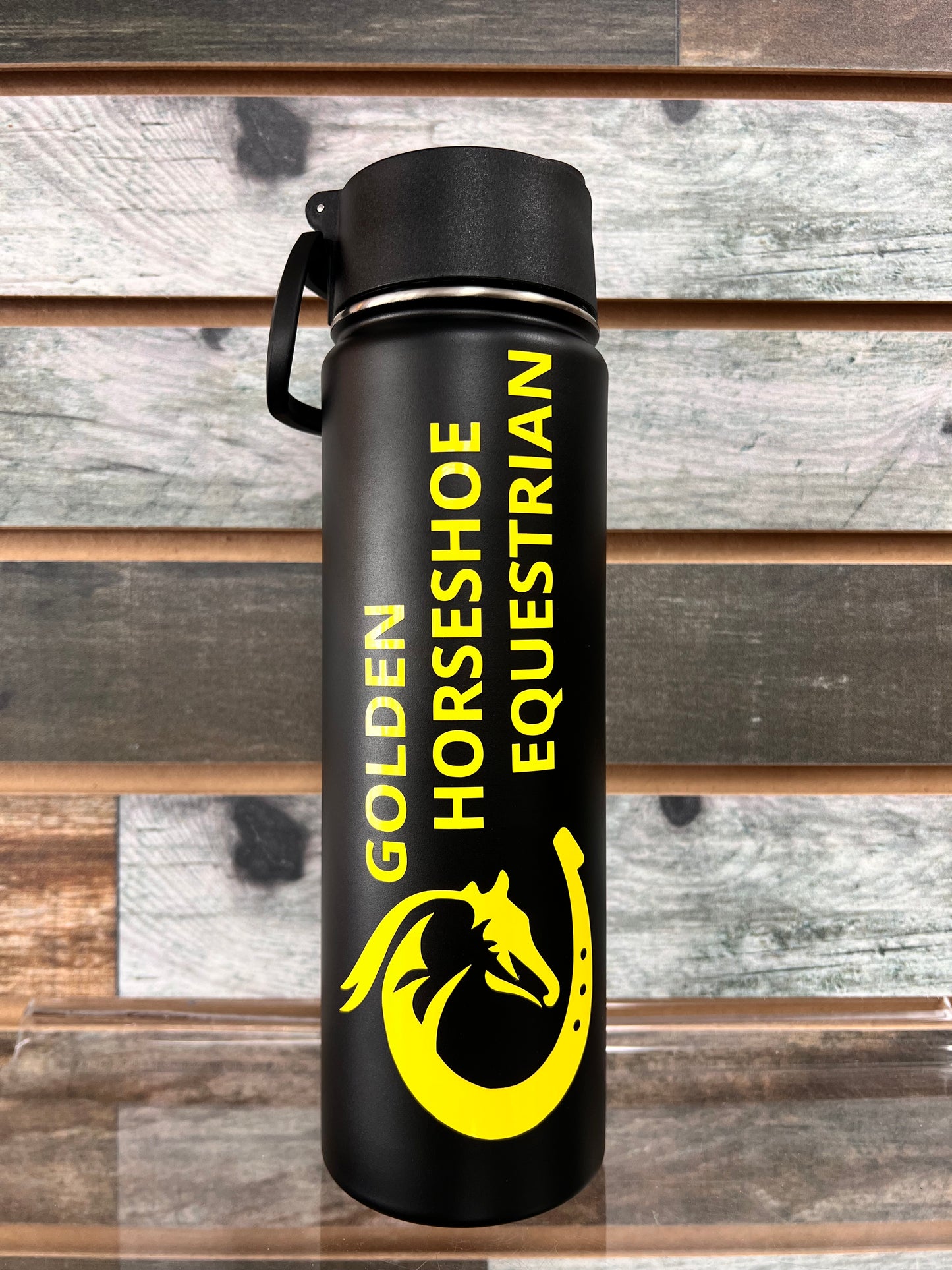 Golden Horseshoe Insulated Metal Bottles