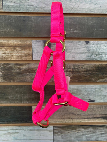 USED BRAND NEW Hot Pink Mini Halter