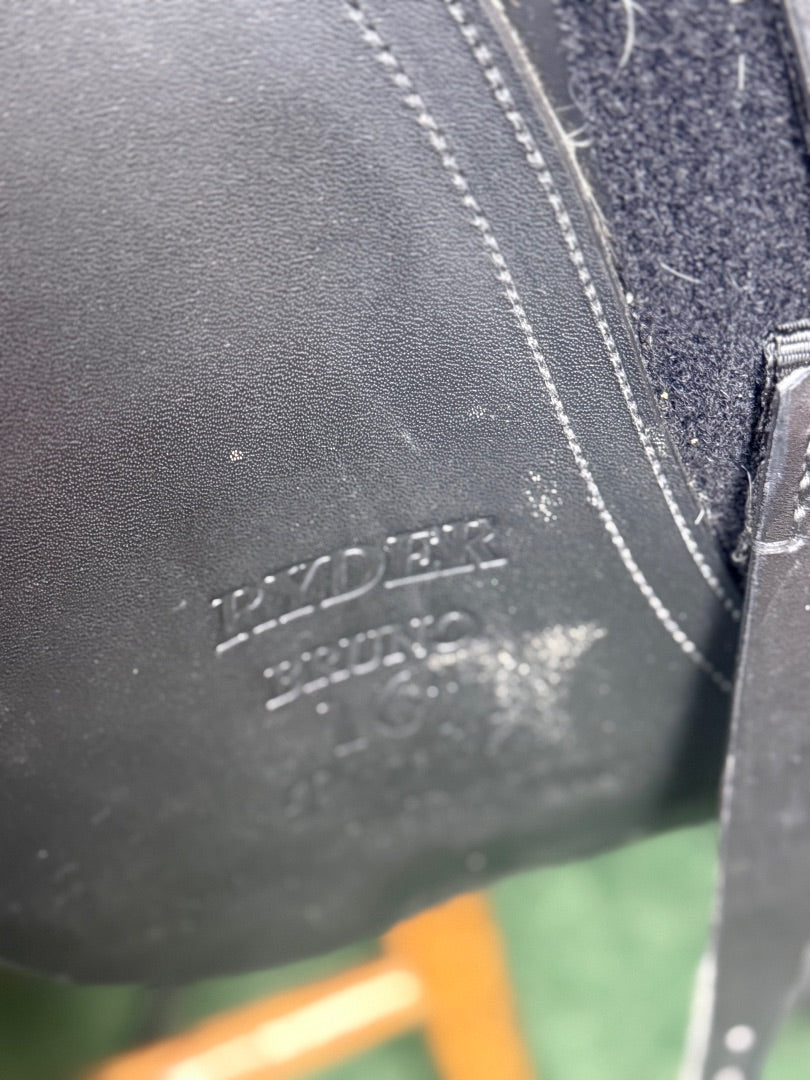 USED 16" Ryder Bruno Dressage Saddle