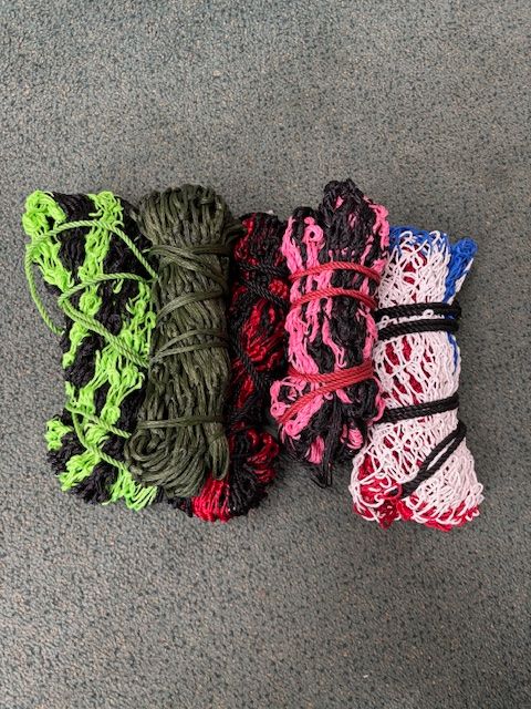 USED Variety of colors of Hay Nets Variety