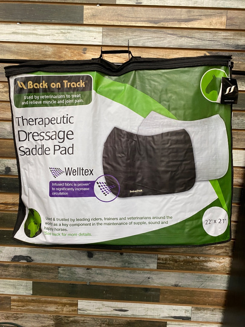 USED 22" X 21" Back On Track Therapeutic Dressage Pad