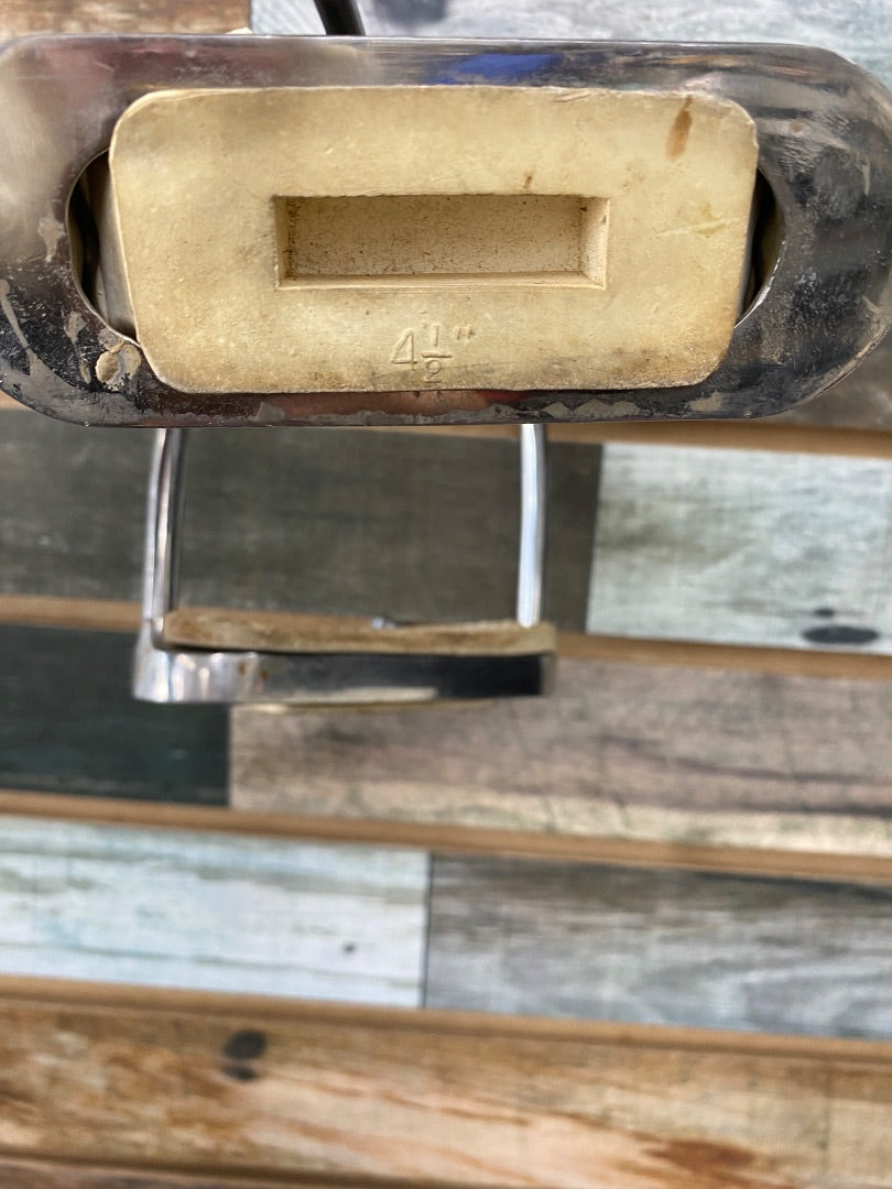 USED 4 1/2" English Stirrup Irons