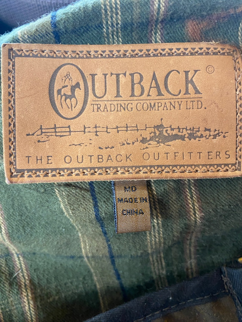 USED Outback Trading Company Working Oil Chaps | Medium