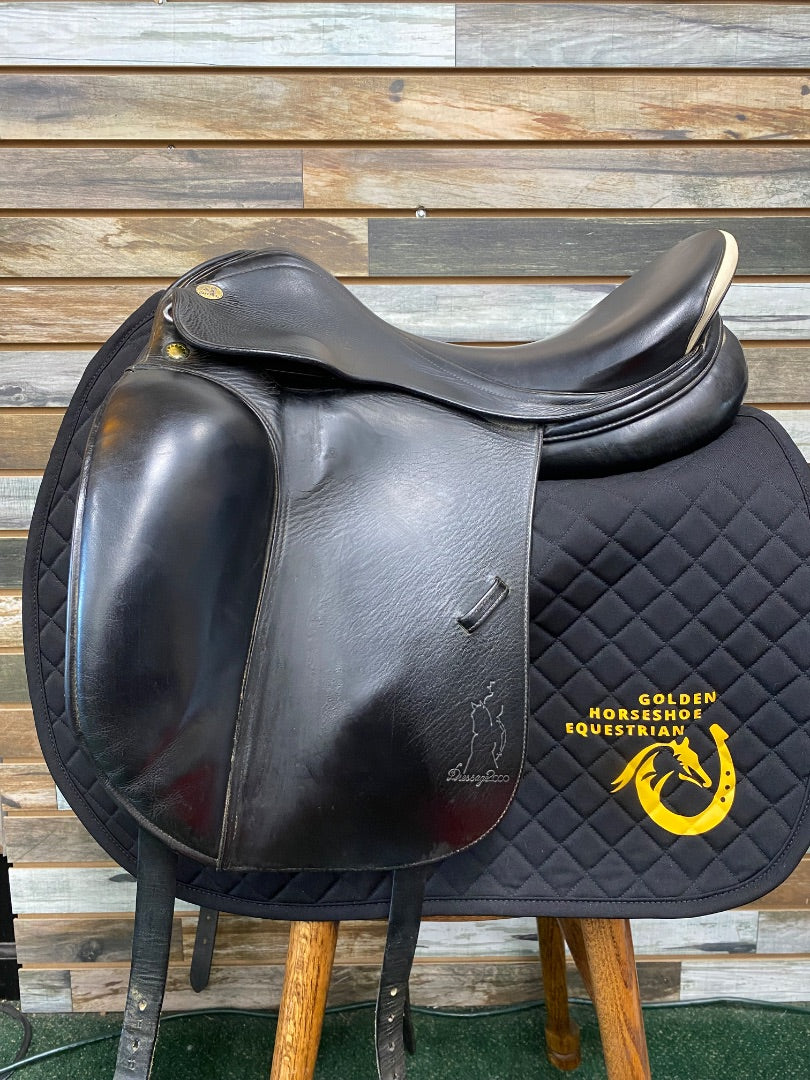 USED Prestige Dressage Saddle 17" Black