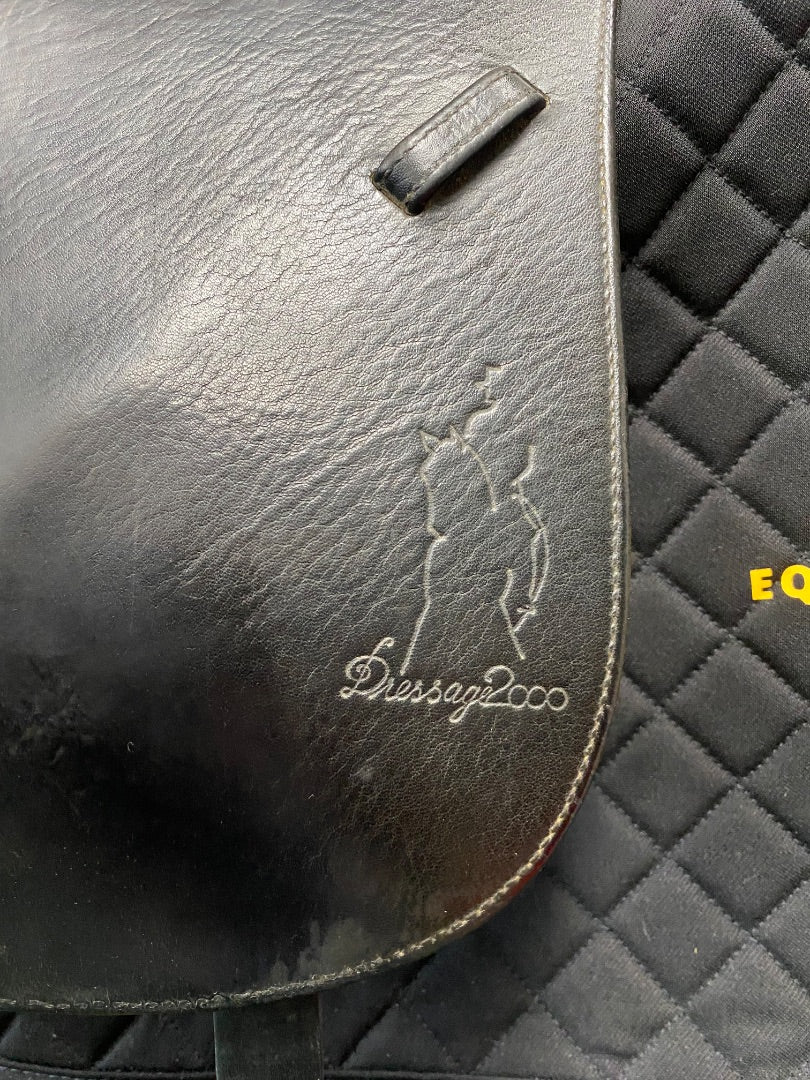 USED Prestige Dressage Saddle 17" Black