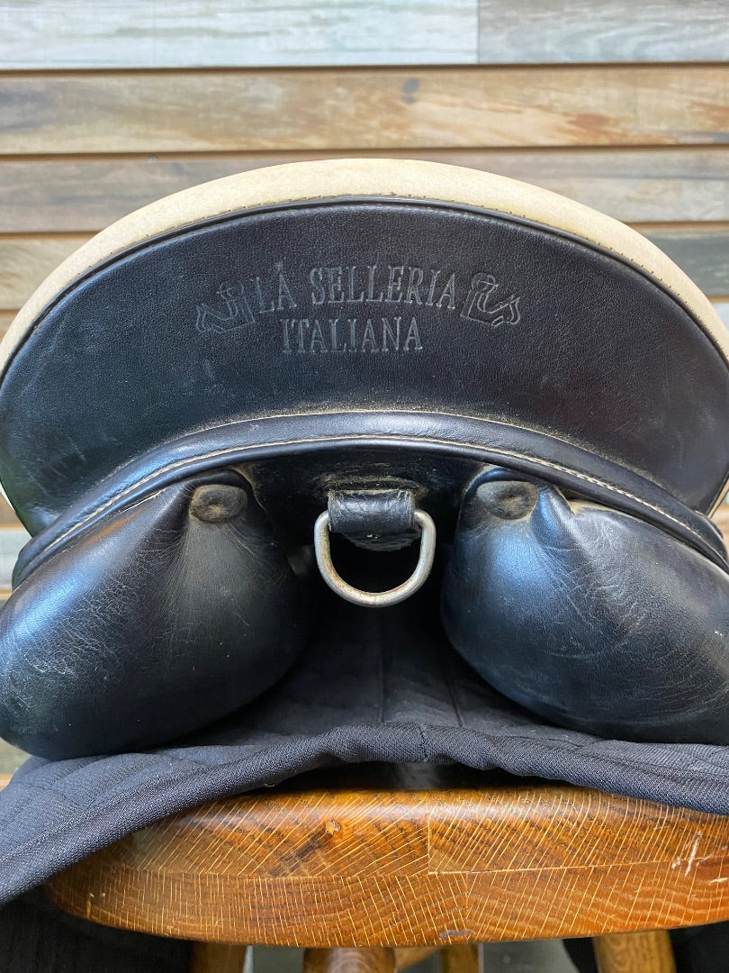 USED Prestige Dressage Saddle 17" Black