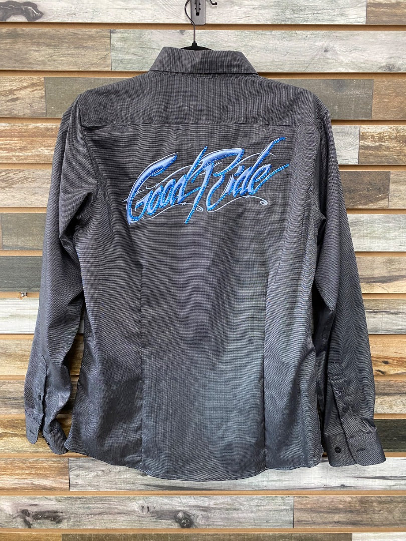 USED Good Ride Western Show Shirt