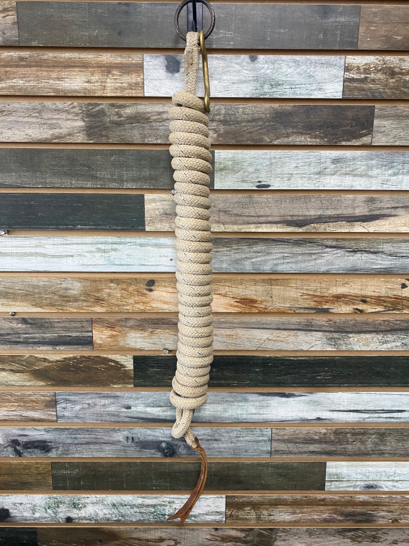 USED Parelli Long Line with Ring and Clip 22' White