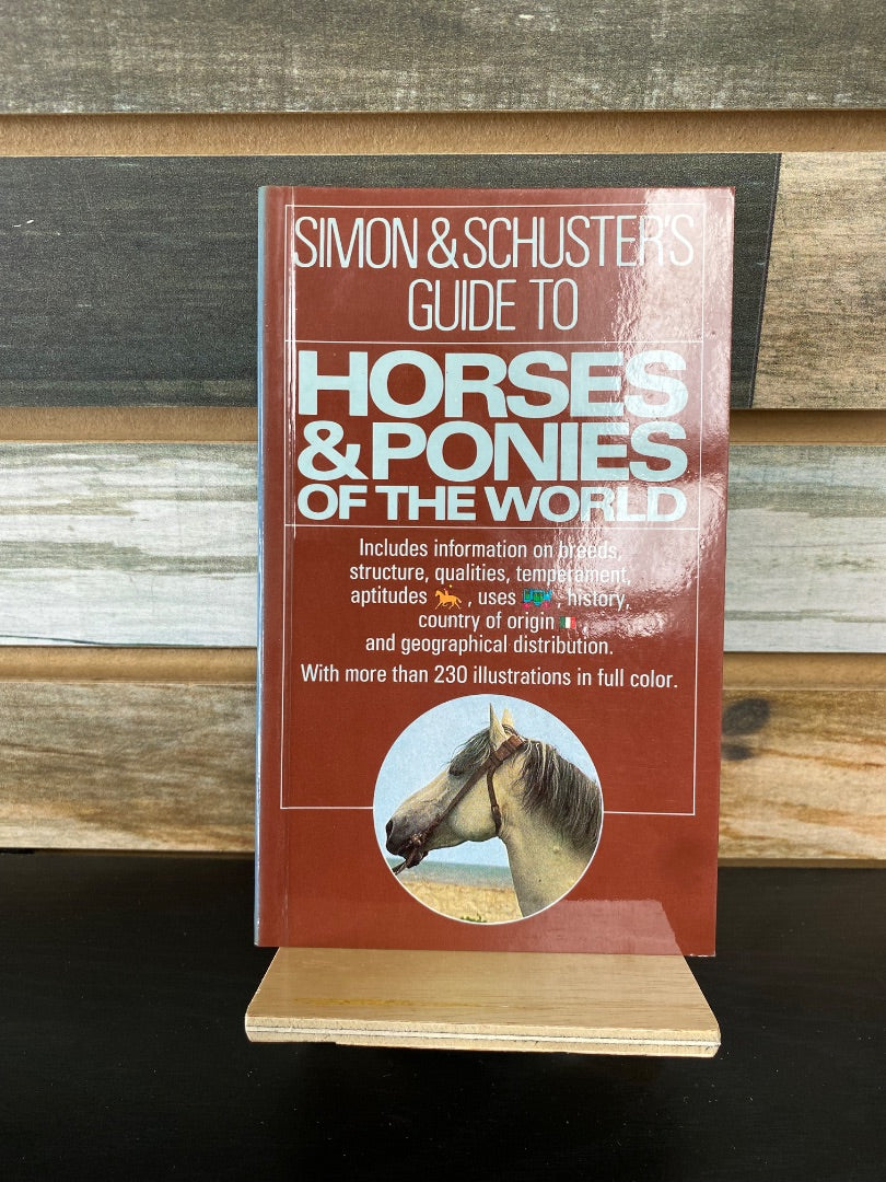 USED "Simon & Schuster's Guide to Horses and Ponies":Mavrizio Bongianni