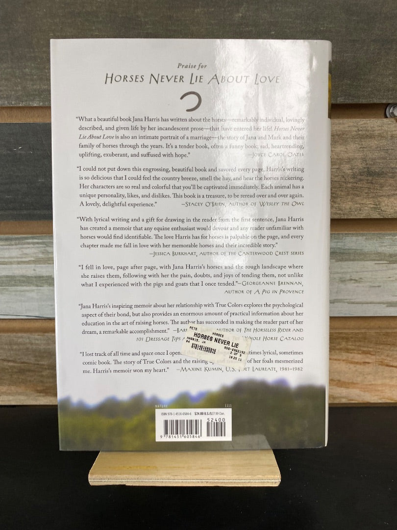 USED "Horses Never Lie About Love": Jana Harris